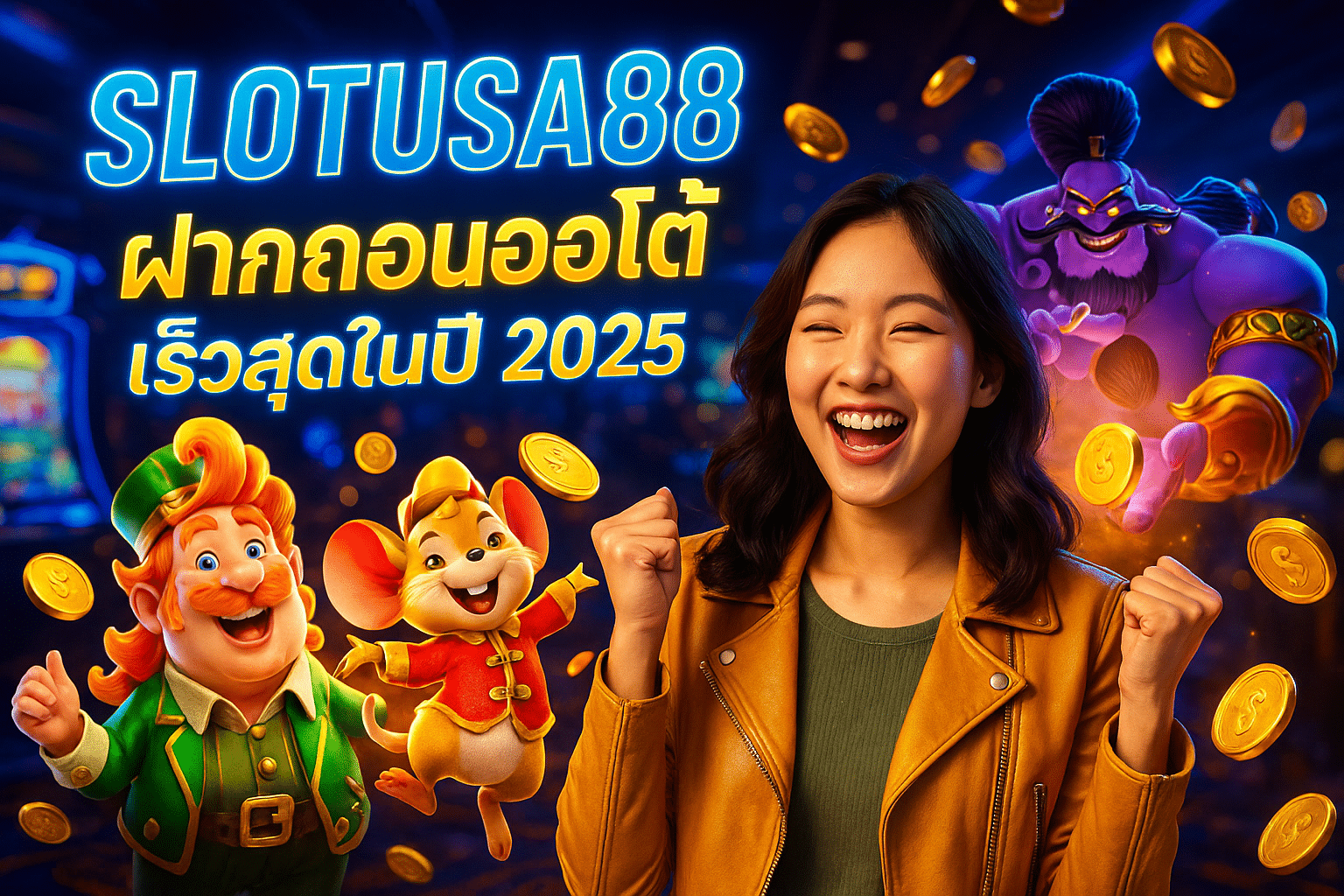 SLOTUSA888 ฝากถอนออโต้ เร็วสุดในปี 2025