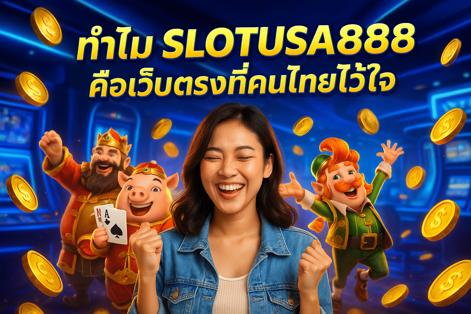 ทำไม SLOTUSA888 คือเว็บตรงที่คนไทยไว้ใจ