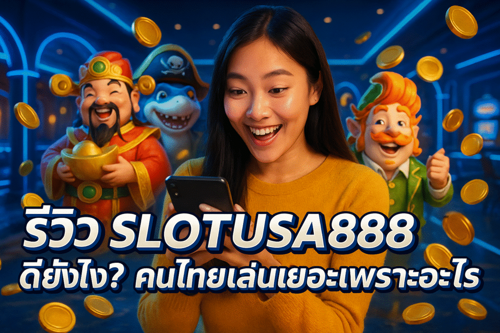 รีวิว SLOTUSA888 ดียังไง? คนไทยเล่นเยอะเพราะอะไร