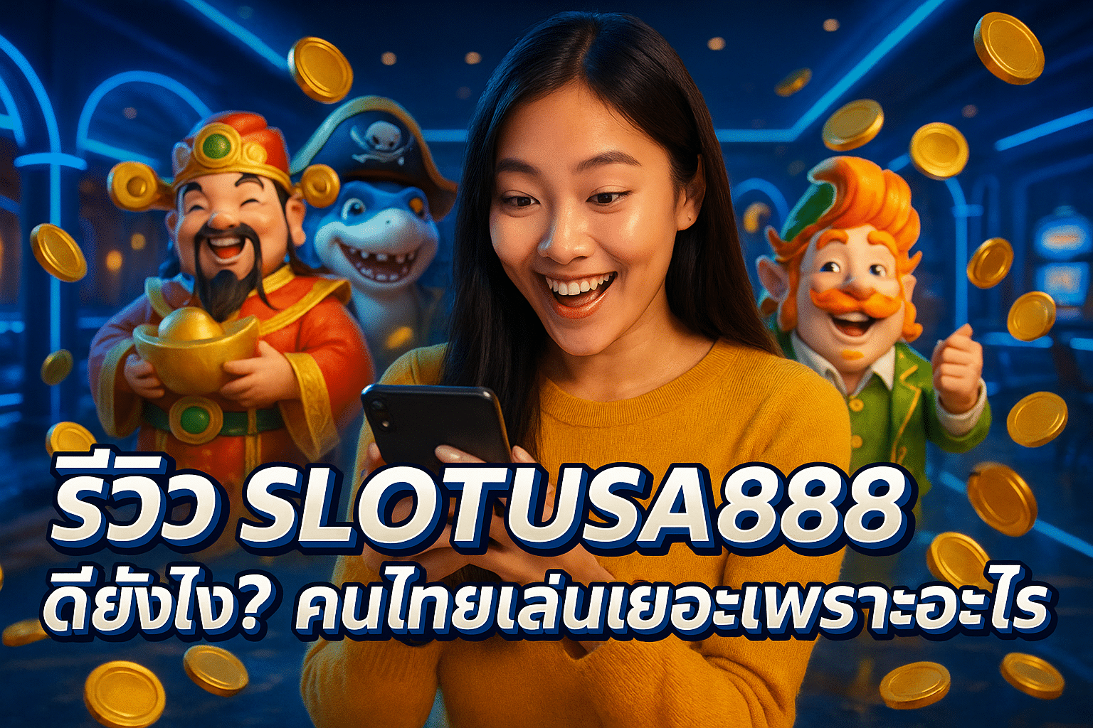 รีวิว SLOTUSA888 ดียังไง? คนไทยเล่นเยอะเพราะอะไร