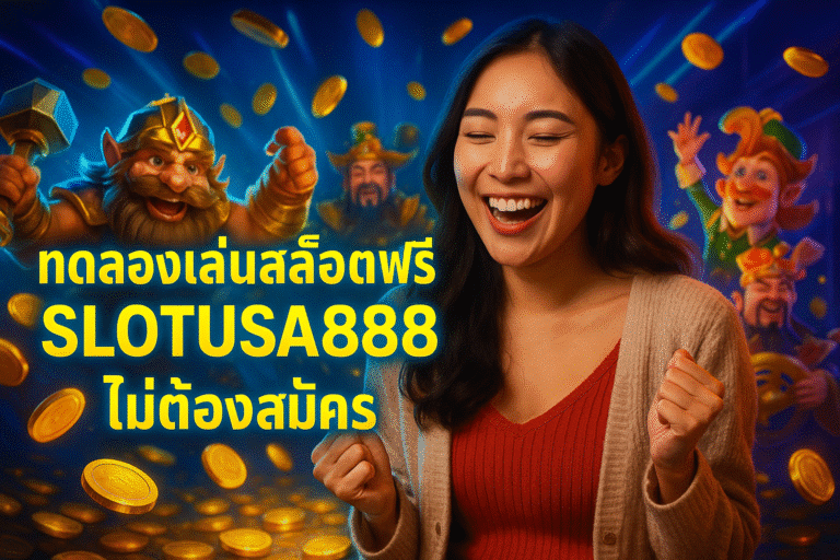 ทดลองเล่นสล็อตฟรี SLOTUSA888 ไม่ต้องสมัคร