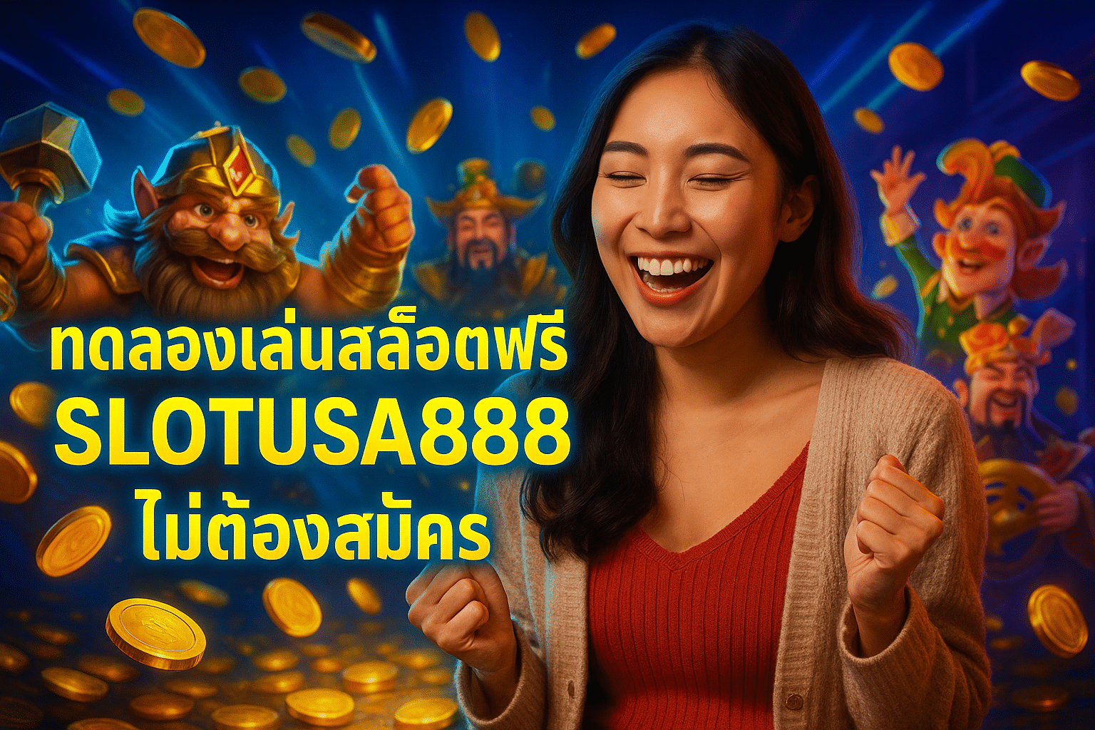 ทดลองเล่นสล็อตฟรี SLOTUSA888 ไม่ต้องสมัคร
